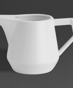 Olympia Whiteware Deco Jugs 200ml 6 Pack (HZ866)