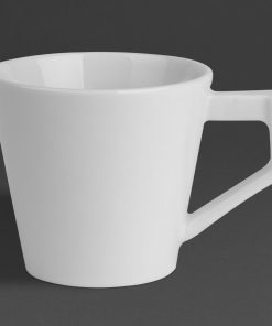 Olympia Whiteware Deco Cups 150ml 6 Pack (HZ868)