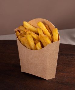 Notpla Small Chip Scoops - Kraft 500 Pack (JB807)