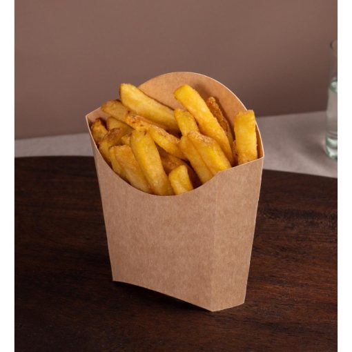 Notpla Small Chip Scoops - Kraft 500 Pack (JB807)
