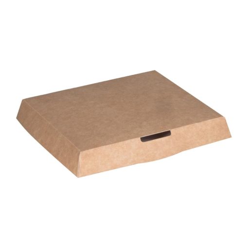 Notpla Lids for 800ml Clip and Close Food Boxes - Kraft 260 Pack (JB811)