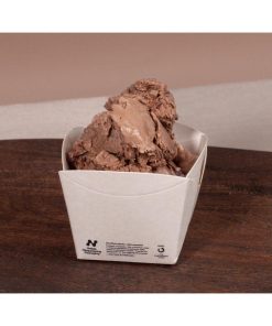 Notpla Square Open Takeaway Boxes 350ml - White Pack 250 (JB814)