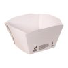 Notpla Square Open Takeaway Boxes 550ml - White Pack 500 (JB815)