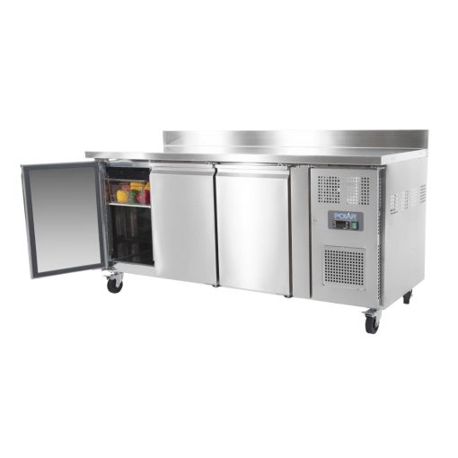 Polar U-Series Triple Door Counter Fridge with Upstand 417Ltr (UA065)
