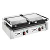 Buffalo Double Contact Grill Flat Left-Ribbed Right plate (CU613)