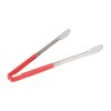 Vollrath Utility Grip Tongs Red 16 (FE478)