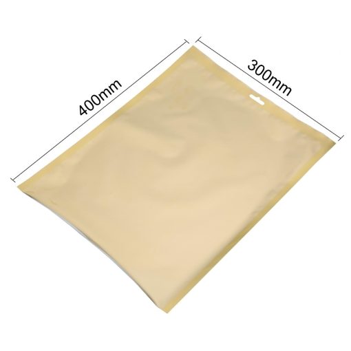 Vogue Gold Flat Vacuum Pouches 300x400mm 100 Pack (JA027)