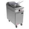Falcon Dominator Plus E3840FX Single Pan Twin Basket Electric Filtration Angel Fryer on Castors (JB711)