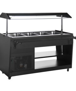 Polar G-Series Refrigerated Buffet Bar in Black (PG007)