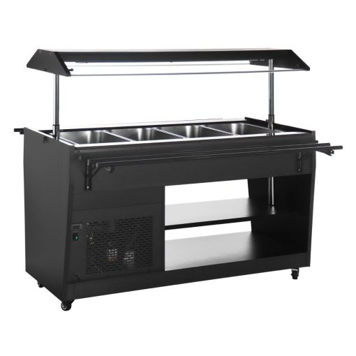 Polar G-Series Refrigerated Buffet Bar in Black (PG007)