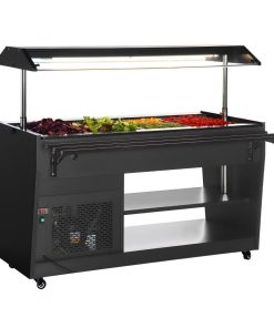 Polar G-Series Refrigerated Buffet Bar in Black (PG007)