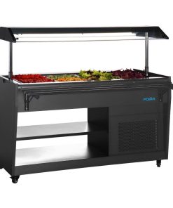 Polar G-Series Refrigerated Buffet Bar in Black (PG007)