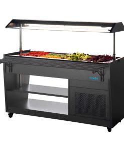 Polar G-Series Refrigerated Buffet Bar in Black (PG007)