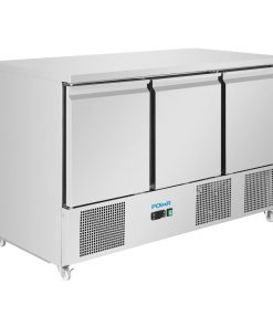 Polar U-Series Ventilated 3 door Saladette Counter (UA090)