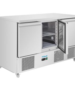 Polar U-Series Ventilated 3 door Saladette Counter (UA090)