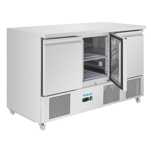 Polar U-Series Ventilated 3 door Saladette Counter (UA090)