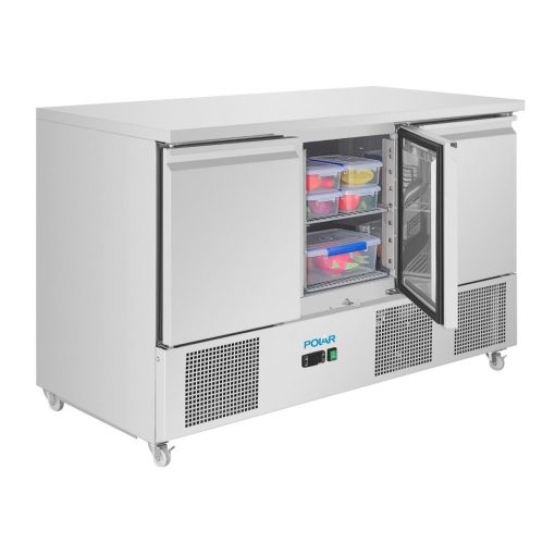 Polar U-Series Ventilated 3 door Saladette Counter (UA090)