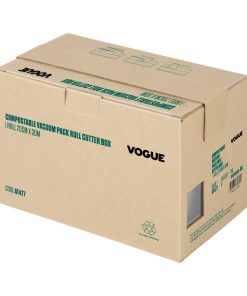 Vogue Compostable Vacuum Pack Roll Cutter Box 20cm x 30m (AT477)