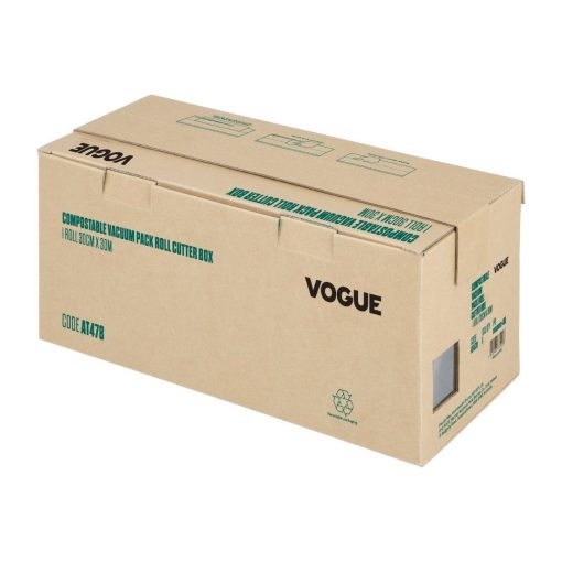 Vogue Compostable Vacuum Pack Roll Cutter Box 30cm x 30m (AT478)
