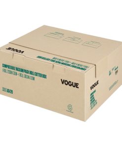 Vogue Compostable Vacuum Pack Roll Cutter Box 2x 30m Rolls (AT479)
