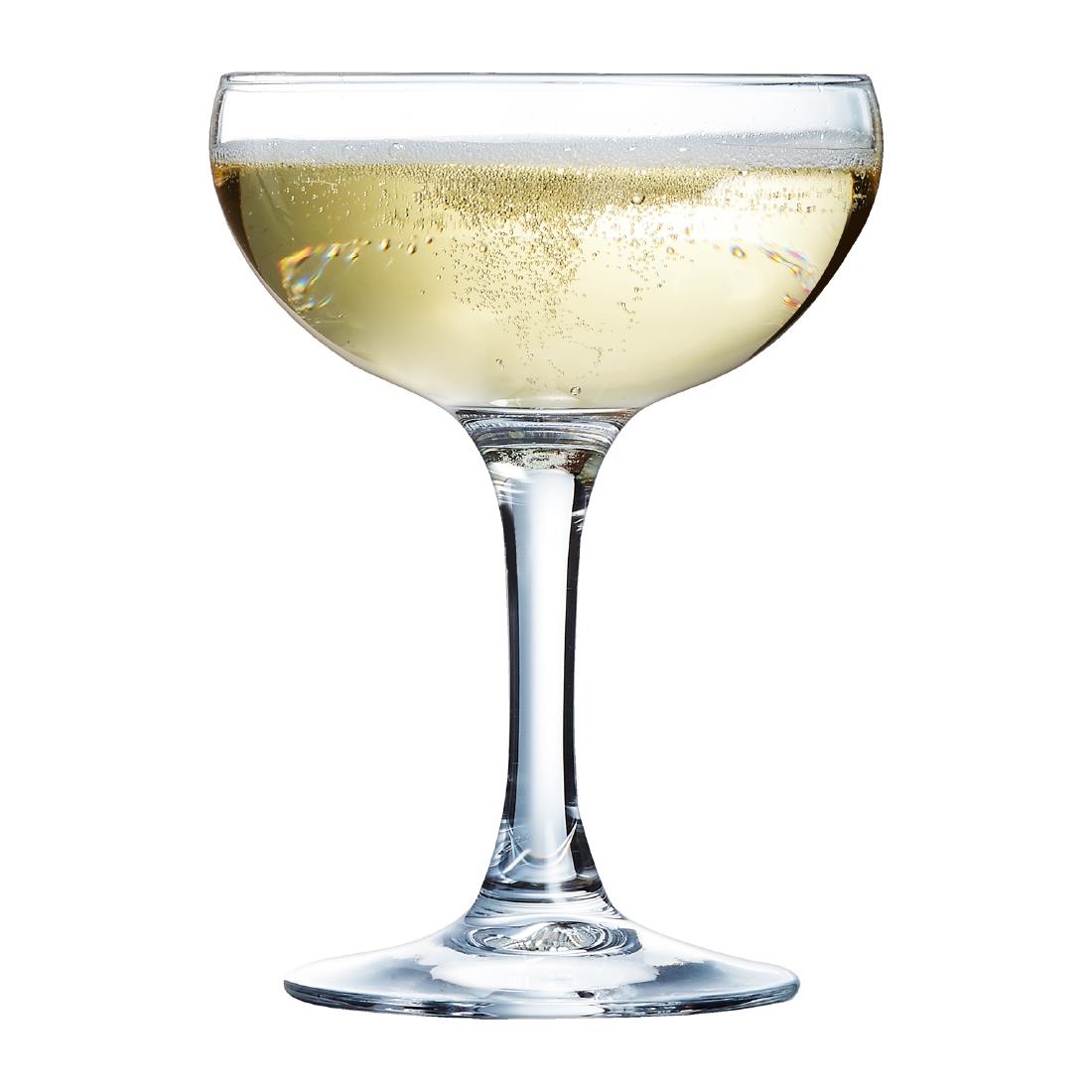 Arcoroc Elegance Champagne Saucers 160ml 48 Pack (CS719)