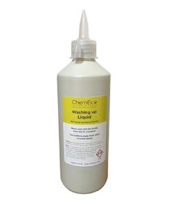 ChemEco Refillable Washing Up Bottle and Spout 500ml (CU253)