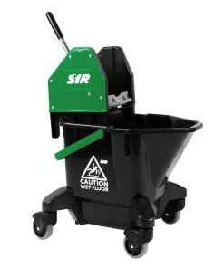 SYR TC20-R Kentucky Mop Bucket and Wringer 13L Green (CX995)