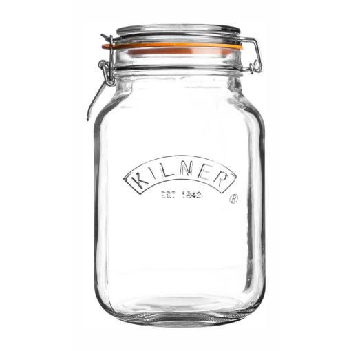 Kilner Clip Top Square Jar 1500ml (CZ893)