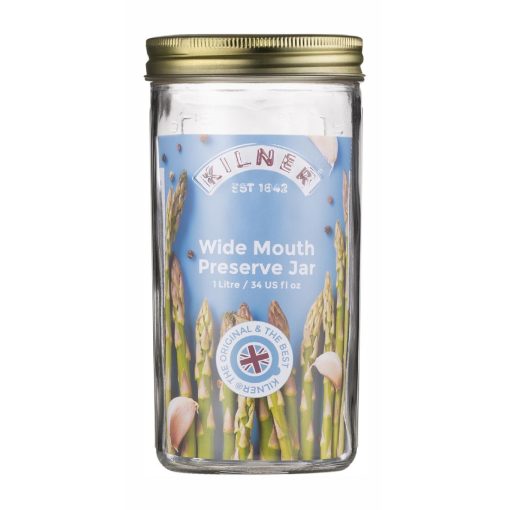 Kilner Wide Mouth Preserve Jar 1000ml (CZ897)