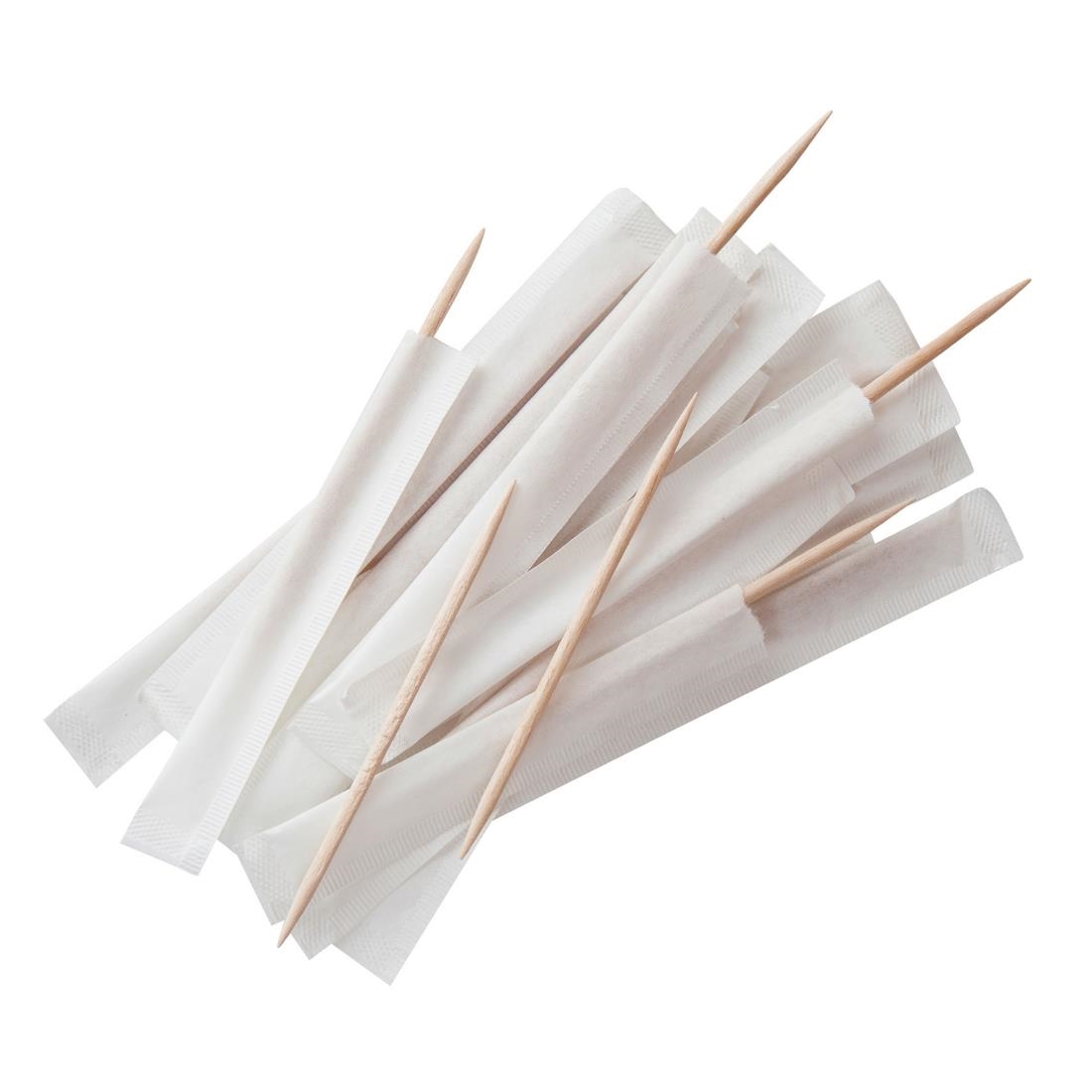 Beaumont Paper Wrapped Wooden Toothpick 1000 Pack (CZ902)