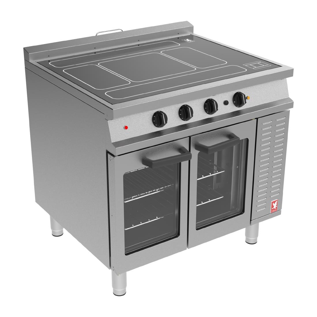 Falcon Dominator Plus Solid Top Induction Oven Range on Feet E3917I (DK741)