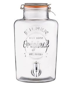 Kilner Clip Top Round Drinks Dispenser 8000ml (DM255)