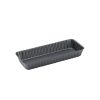 De Buyer Rectangular Fluted Tart Mould With Loose Base 200 x 80 x 27mm (DP120)