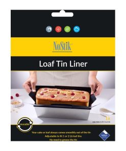 NoStik Reusable Multi-Size Loaf Tin Liner 1-2lb (DP537)