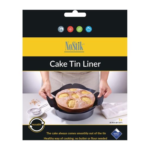 NoStik Reusable Round Cake Tin Liner 200mm (DP538)