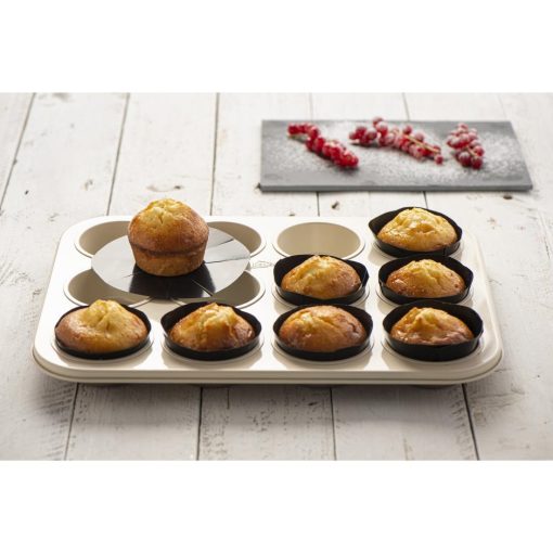 NoStik Reusable Muffin Liners 500mm 12 pack (DP539)