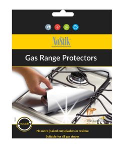 NoStik Heavy Duty Gas Range Protector 270 x 270mm 4 pack (DP546)