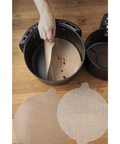 NoStik Air Fryer Liner Round 235mm 2 pack (DP549)