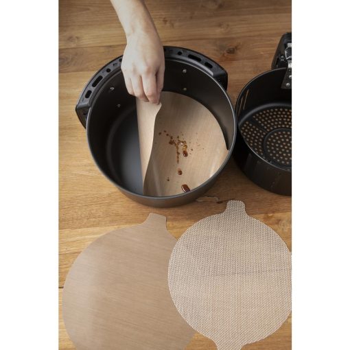 NoStik Air Fryer Liner Round 235mm 2 pack (DP549)