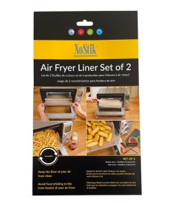 NoStik Air Fryer Liner Rectangular 310x400mm 2 Pack (DP550)
