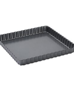 De Buyer Non-Stick Square Fluted Tart Mould 230mm (DP744)