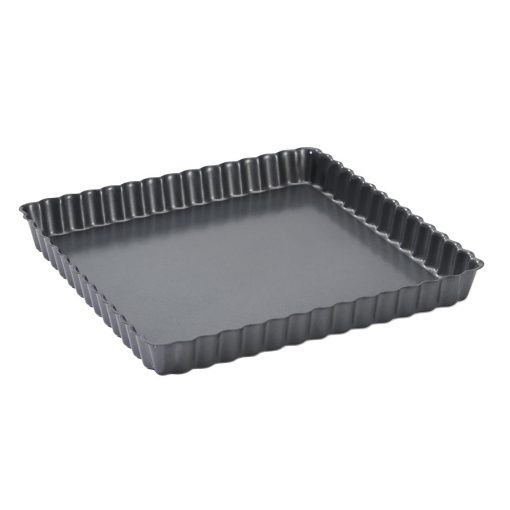 De Buyer Non-Stick Square Fluted Tart Mould 230mm (DP744)