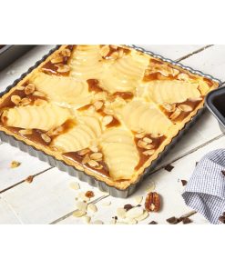De Buyer Non-Stick Square Fluted Tart Mould 230mm (DP744)