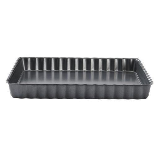 De Buyer Non-Stick Square Fluted Tart Mould 230mm (DP744)