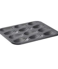 De Buyer Non-Stick 12 Hole Madeline Mould Tray (DP746)