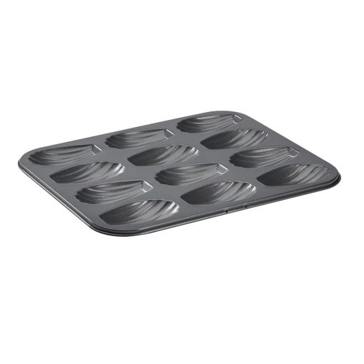 De Buyer Non-Stick 12 Hole Madeline Mould Tray (DP746)