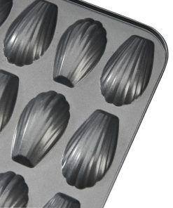 De Buyer Non-Stick 12 Hole Madeline Mould Tray (DP746)