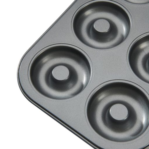 De Buyer Non-Stick 6 Hole 8cm Mini-Savarins Mould (DP748)