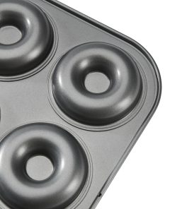 De Buyer Non-Stick 6 Hole 8cm Mini-Savarins Mould (DP748)