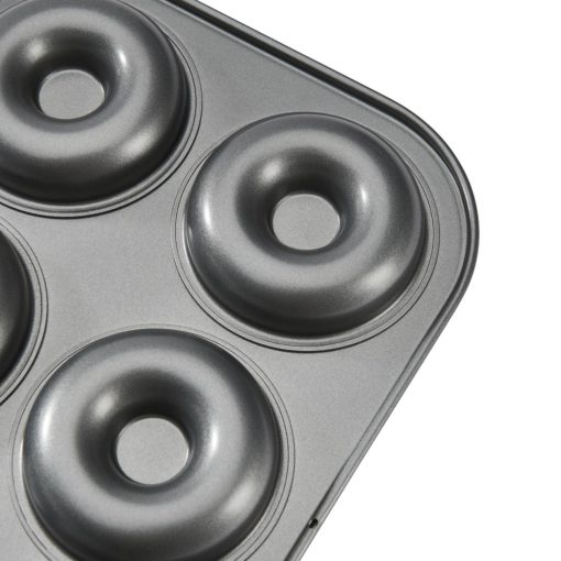 De Buyer Non-Stick 6 Hole 8cm Mini-Savarins Mould (DP748)